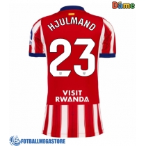 Fotballdrakt Dame Atletico Madrid Morten Hjulmand #23 Hjemmedrakt 2026-27 Kortermet